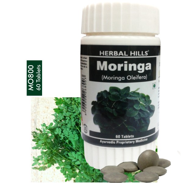 Herbal hills Moringa tab Improve Body Function Ayurveda Megastore